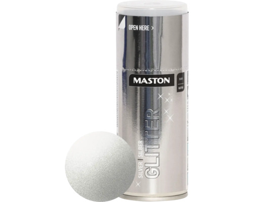 MASTON Glitter silver 150 ml