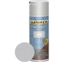Maston Hammer metaallak spuitbus, zilver