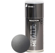MASTON Metallic spuitlak metaalgrijs 150 ml-thumb-0