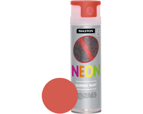 MASTON Markeringspray neon rood 500 ml-0