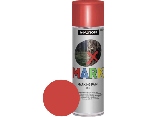 MASTON Markeringspray rood 500 ml-0