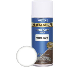 Maston Hammer metaallak witte matte spuitbus