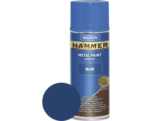 MASTON Hammer Smooth blauw 400 ml