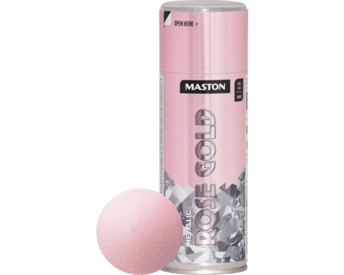 MASTON Spuitlak Metallic rosé goud 400 ml