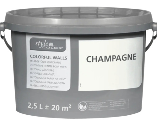 STYLECOLOR Muur- en plafondverf Champagne 2,5 l