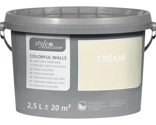 STYLECOLOR Colorful Walls Muur- en plafondverf Cream 2,5 l