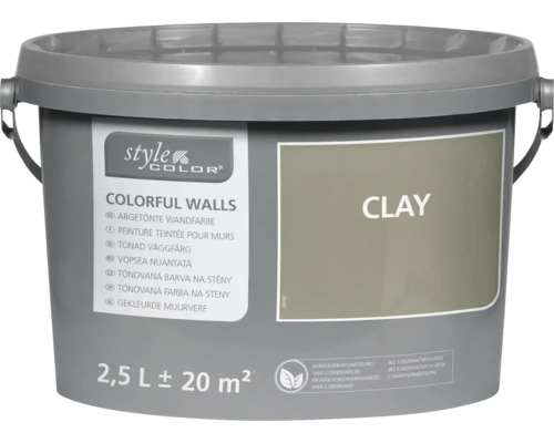 STYLECOLOR Colorful Walls Muur- en plafondverf Clay 2,5 l