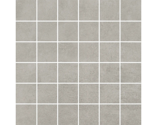 Mozaïektegel Manhattan grijs mat 30x30 cm Vierkante mozaïektegels voor wand en vloer