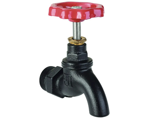 WALTECO Rusticline kraan 3/4'' zwart rood