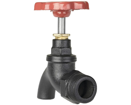 Hoekstopkraan met handwiel voor waterleidingen