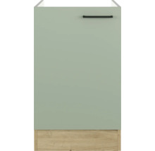 Keukenkast met matte voorkant en handgreep