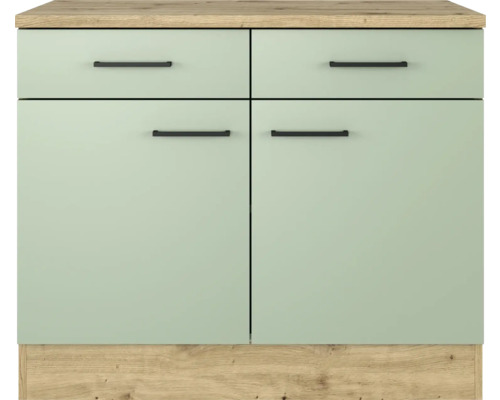 Onderkast met twee laden en twee deuren