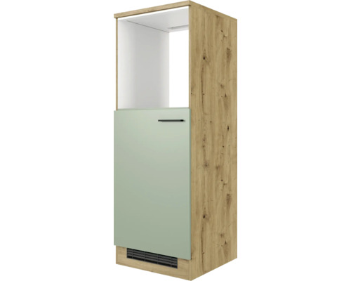 FLEX WELL Highboard Bakoven/koelombouwkast voor 88e inbouwkoelkast Cara groen 60x60x168,5 cm