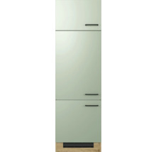 FLEX WELL Koelombouwkast voor 88e inbouwkoelkast Cara groen 60x57x200 cm