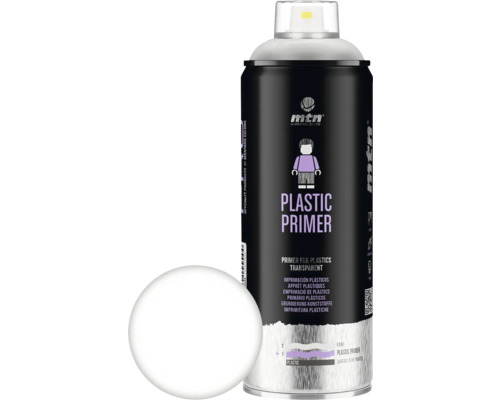 MTN Pro spuitlak plastic primer transparant 400 ml