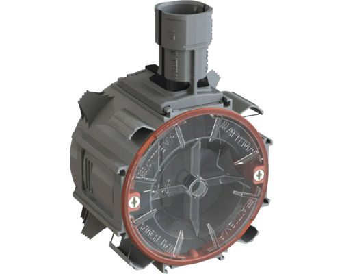 ATTEMA Inbouwdoos U50 16/19/20 mm grijs, 10 stuks Atem ventielkop voor radiatorontluchting