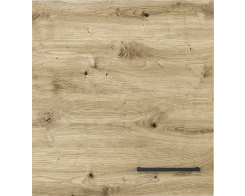 Houten keukenfront met handgreep