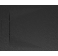 Douchebak van steengoed met afvoer