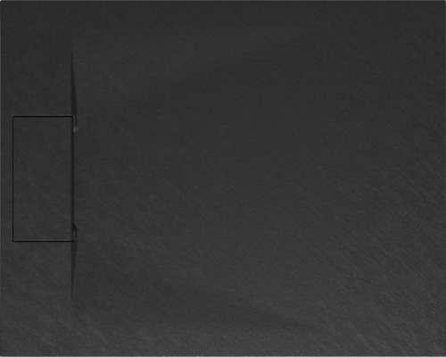 Douchebak van steengoed met afvoer