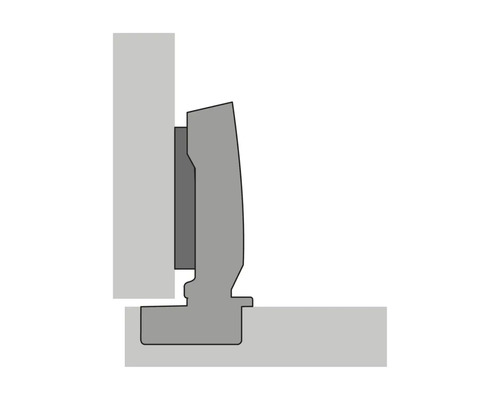 Meubelscharnier schema voor meubelconstructie