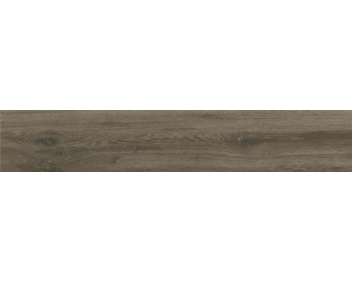 Wand- en vloertegel Tova bruin houteffect 20x114 cm gerectificeerd Houtlook tegel in plankformaat
