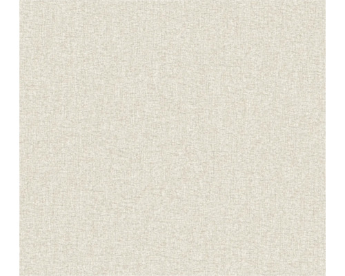 A.S. CRÉATION Vliesbehang 39353-2 Famous Garden effen beige grijs Textielbehang met fijne structuur