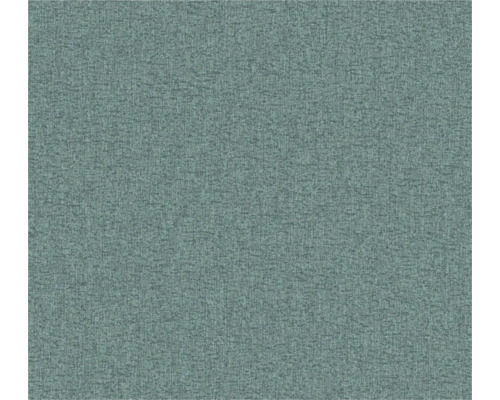 A.S. CRÉATION Vliesbehang 39354-2 Famous Garden effen blauw groen Textiele vloerbedekking