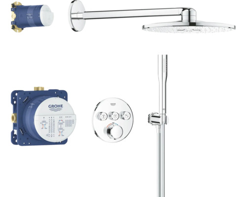 GROHE QUICKFIX Complete inbouw doucheset Precision Smart Control chroom