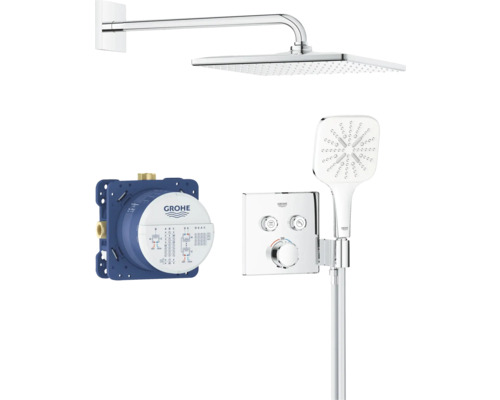 GROHE QUICKFIX Complete inbouw doucheset Precision Smart Control chroom