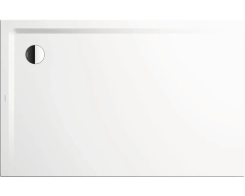 KALDEWEI Douchebak Superplan Secure Plus 100x180x2,5 cm glanzend alpinwit Rechthoekige douchebak met afvoergarnituur