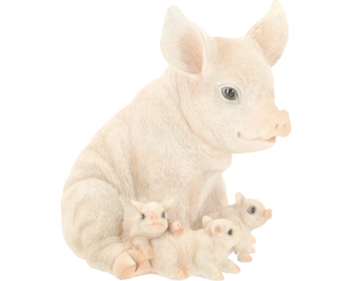 Decoratief beeld zeug met biggen