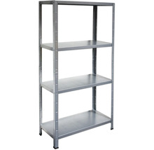Metalen rek met vier niveaus