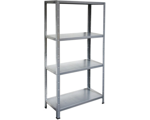 Metalen rek met vier niveaus