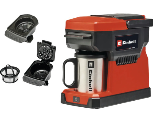 Einhell accukoffiezetapparaat met accessoires