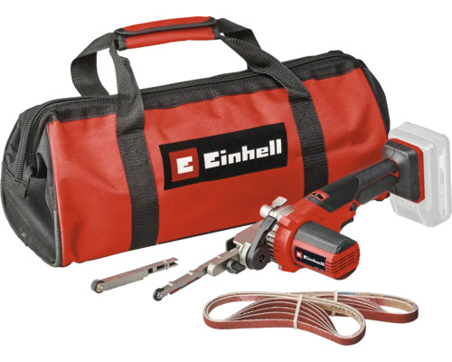 Einhell Accu-bandschuurmachine met accessoires en draagtas