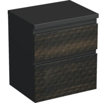 Onderkast met twee laden en geometrisch patroon