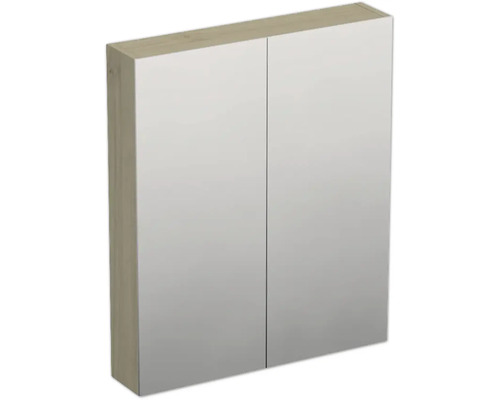 JUNGBORN Spiegelkast Trenta 72x60x14,4 cm kendal eiken naturel