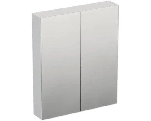 JUNGBORN Spiegelkast 2-deurs Trenta 60x72x14,4 cm wit mat