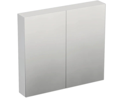 JUNGBORN Spiegelkast Trenta 72x80x14,4 cm wit mat 379