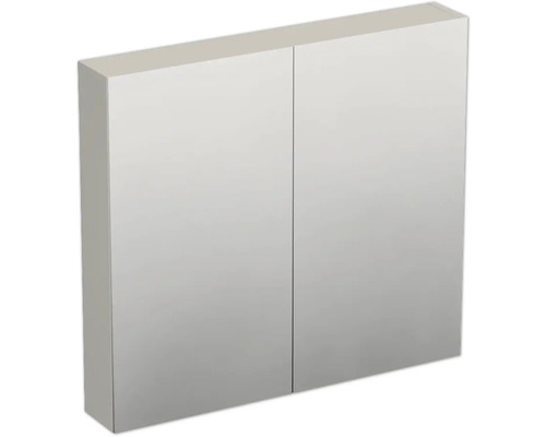 JUNGBORN Spiegelkast Trenta 72x80x14,4 cm kasjmier glans