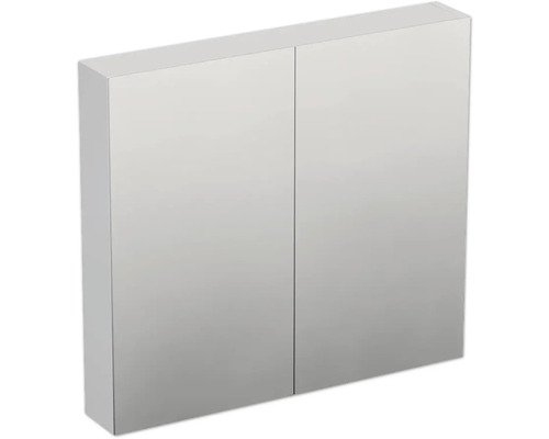 JUNGBORN Spiegelkast Trenta 72x80x14,4 cm wit mat B073