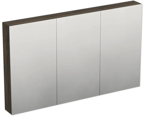 JUNGBORN Spiegelkast Trenta 72x120x14,4 cm gladstone eiken tabak