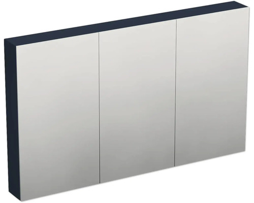 JUNGBORN Spiegelkast Trenta 72x120x14,4 cm blauw marino mat