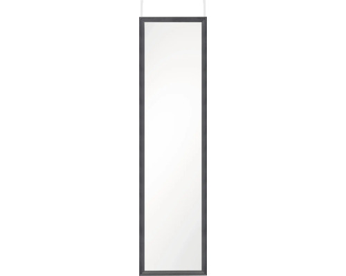 Rechthoekige spiegel met frame voor wandmontage