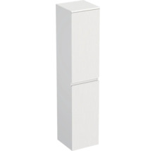 Witte badkamer hoge kast met twee deuren