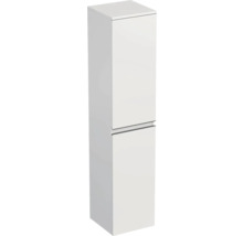 JUNGBORN Hoge badkamerkast TRENTA 161,8x35x35 cm wit glans