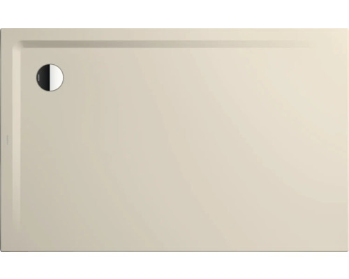 KALDEWEI Douchebak Superplan Secure Plus 90x150x2,5 cm warm beige 20 model 1854-1 Rechthoekige douchebak met afvoergarnituur