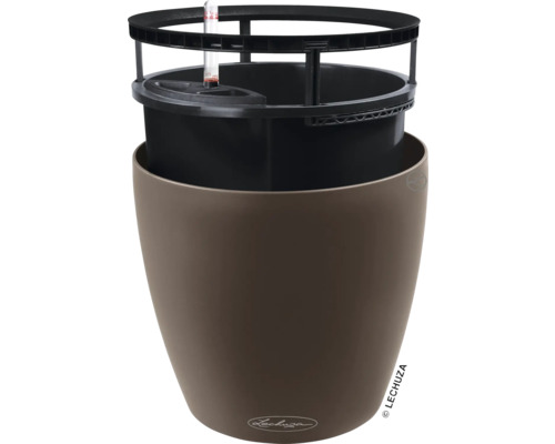 Plantenbak met irrigatiesysteem en waterniveau-indicator
