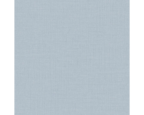 GRANDECO Vliesbehang effen blauw Lichtblauw textiel vliesbehang met fijne structuur