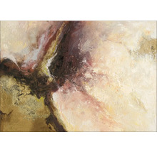 Abstract olieverfschilderij op canvas